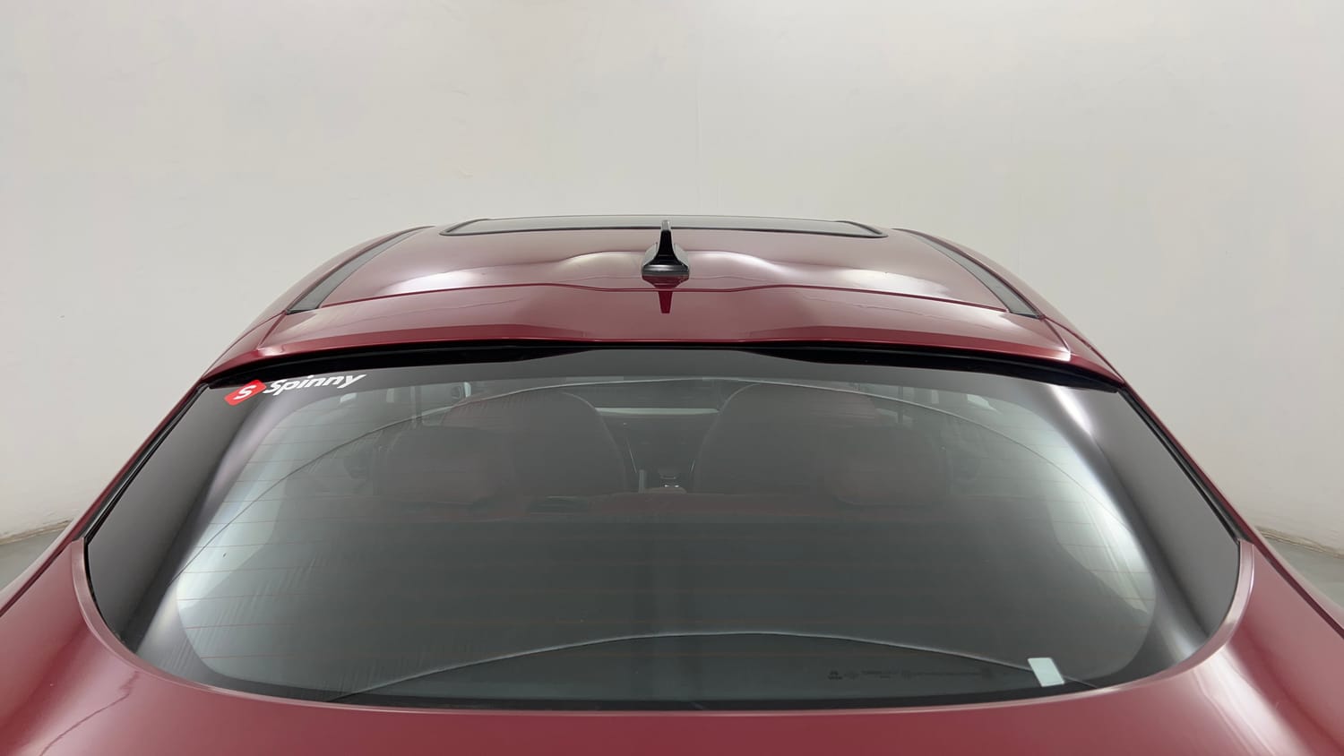 Used 2025 Tata Curvv Creative S 1.2 Revotron Petrol 7DCA Petrol Automatic exterior BACK WINDSHIELD VIEW