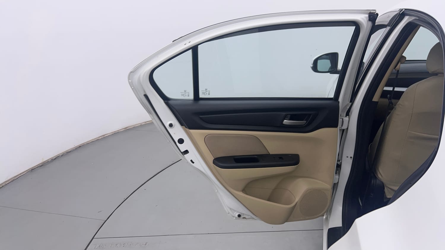 Used 2023 Honda Amaze VX CVT 1.2 Petrol Petrol Automatic interior LEFT REAR DOOR OPEN VIEW