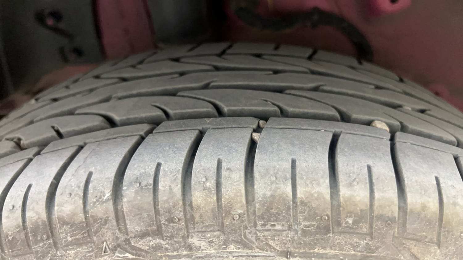 Used 2025 Tata Curvv Creative S 1.2 Revotron Petrol 7DCA Petrol Automatic tyres RIGHT REAR TYRE TREAD VIEW
