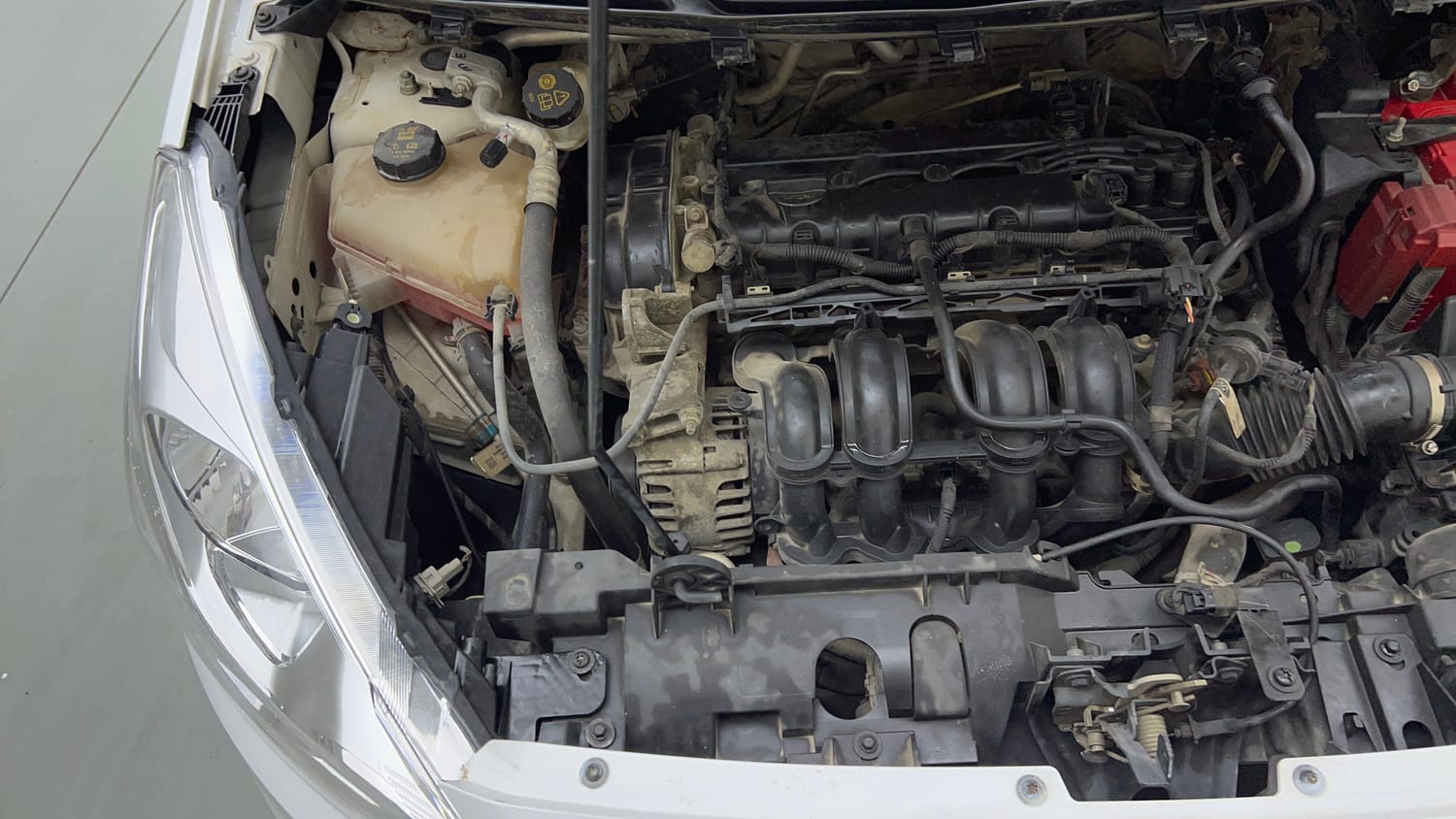 Used 2017 Ford Figo Trend 1.2 Ti-VCT Petrol Manual engine ENGINE RIGHT SIDE VIEW