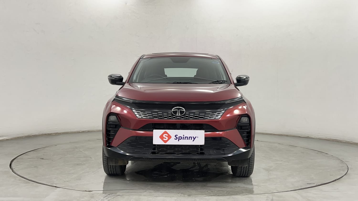 Used 2025 Tata Curvv Creative S 1.2 Revotron Petrol 7DCA Petrol Automatic exterior FRONT VIEW