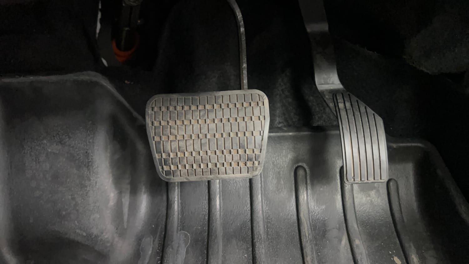 Used 2025 Tata Curvv Creative S 1.2 Revotron Petrol 7DCA Petrol Automatic interior PEDALS VIEW