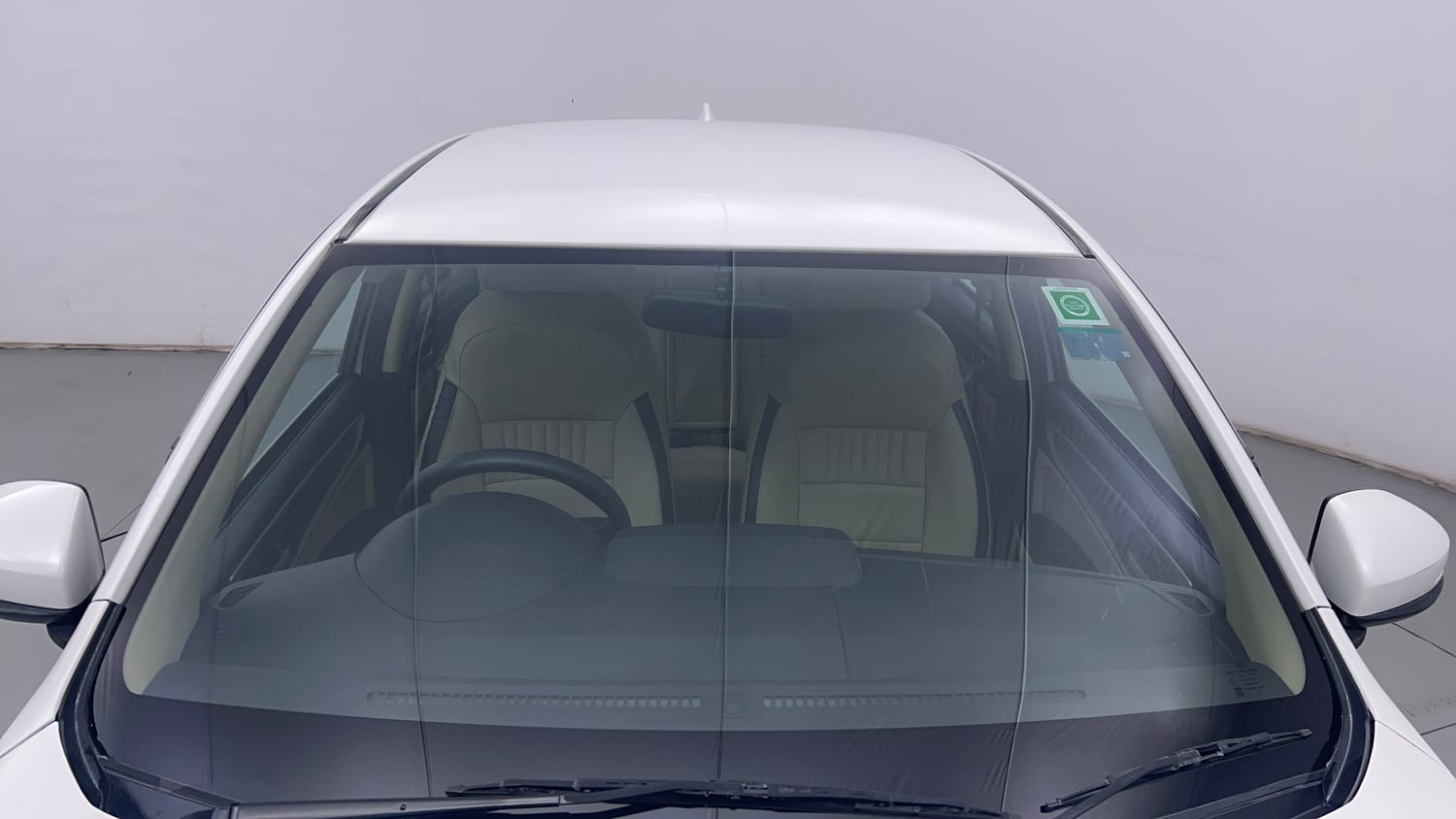 Used 2023 Honda Amaze VX CVT 1.2 Petrol Petrol Automatic exterior FRONT WINDSHIELD VIEW
