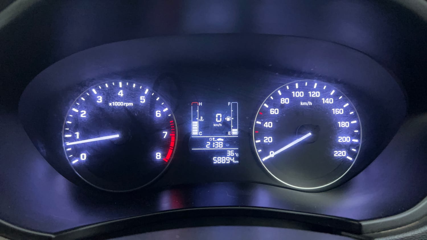 Used 2015 Hyundai i20 Active 1.2 S Petrol Manual interior CLUSTERMETER VIEW