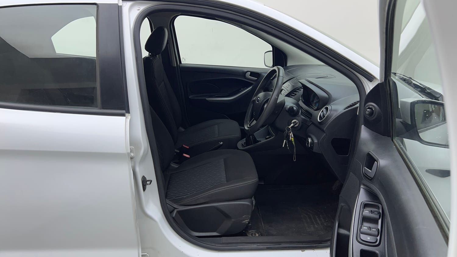 Used 2017 Ford Figo Trend 1.2 Ti-VCT Petrol Manual interior RIGHT SIDE FRONT DOOR CABIN VIEW