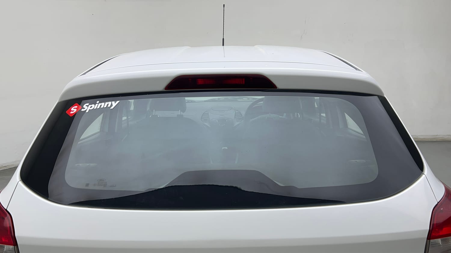 Used 2017 Ford Figo Trend 1.2 Ti-VCT Petrol Manual exterior BACK WINDSHIELD VIEW