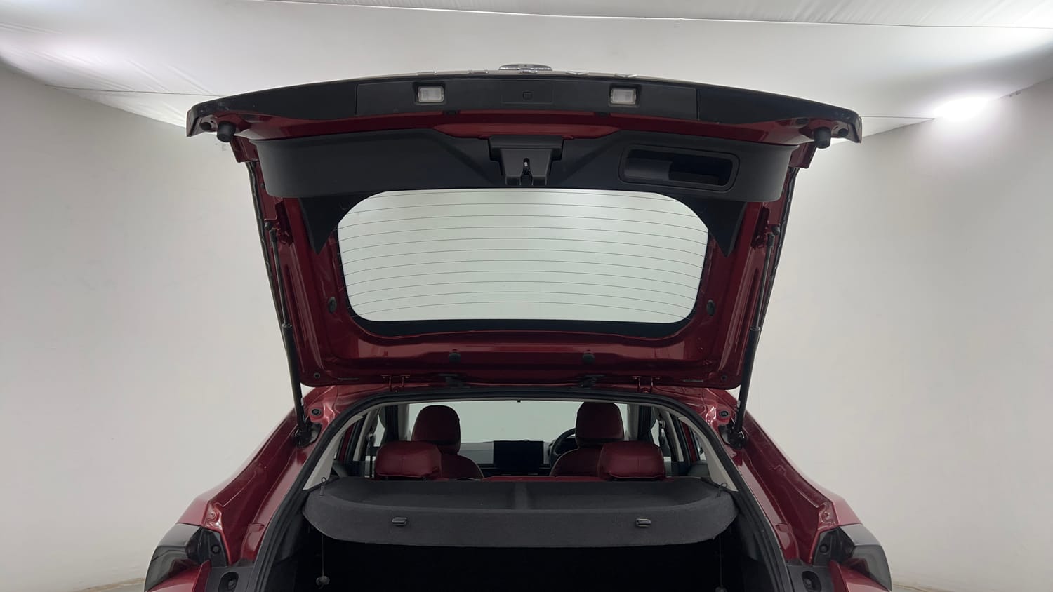Used 2025 Tata Curvv Creative S 1.2 Revotron Petrol 7DCA Petrol Automatic interior DICKY DOOR OPEN VIEW