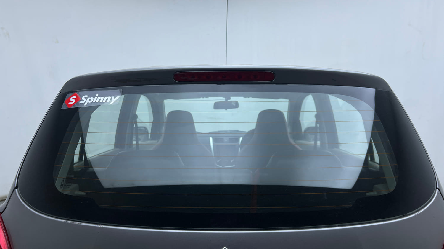 Used 2017 Maruti Suzuki Celerio VXi AMT Petrol Automatic exterior BACK WINDSHIELD VIEW