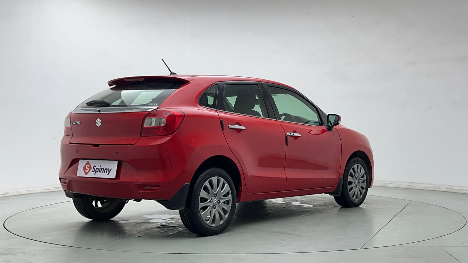 Used 2018 Maruti Suzuki Baleno Zeta 1.2 AT Petrol Automatic exterior RIGHT REAR CORNER VIEW