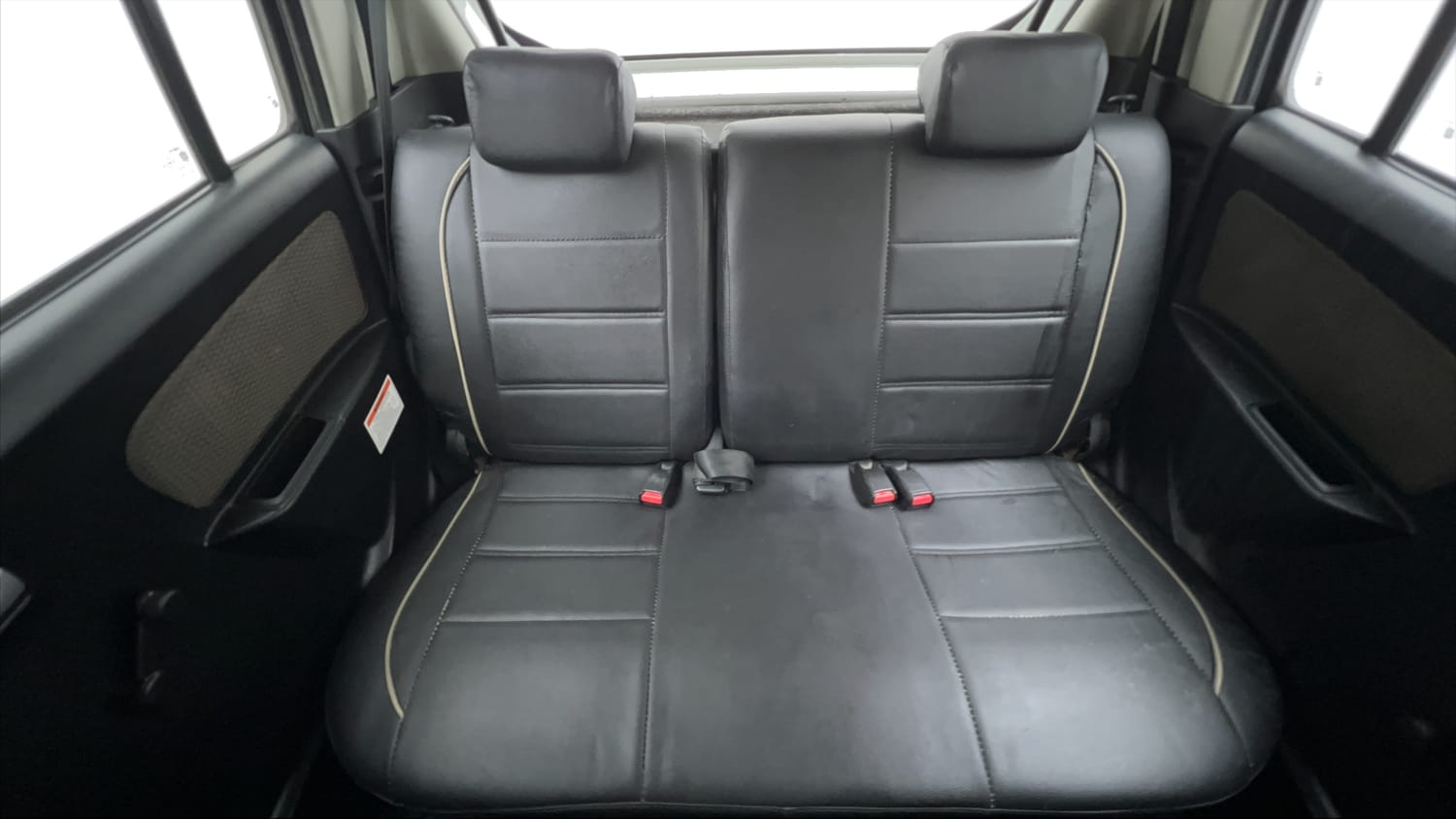 Used 2013 Maruti Suzuki Wagon R 1.0 LXi CNG Cng Manual interior REAR SEAT CONDITION VIEW