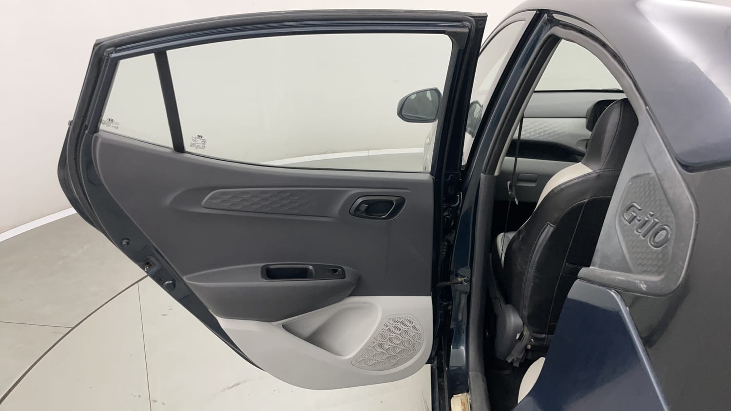 Used 2022 Hyundai Grand i10 Nios Magna 1.2 Kappa VTVT Petrol Manual interior LEFT REAR DOOR OPEN VIEW