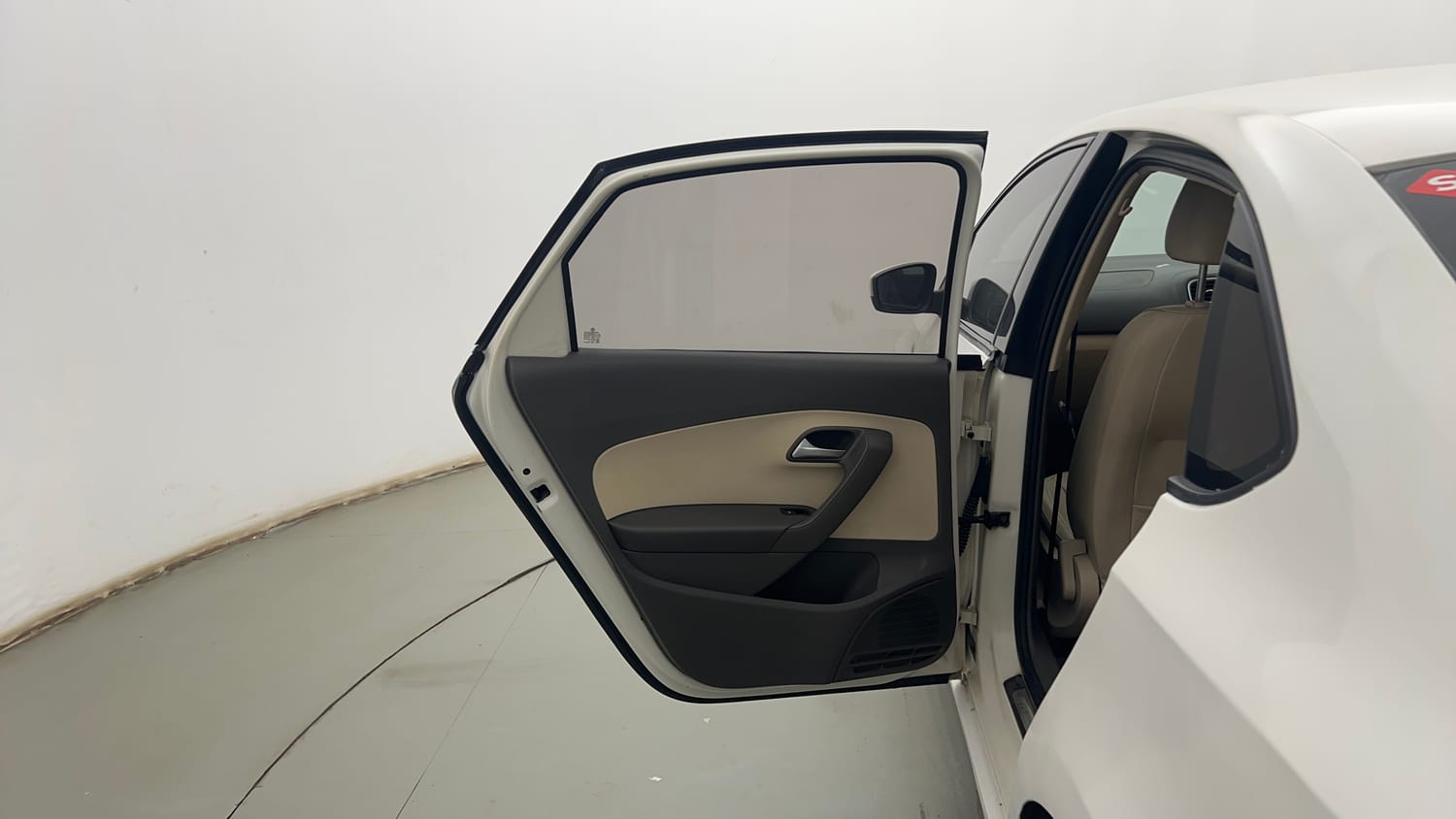 Used 2013 Volkswagen Vento Highline Petrol Petrol Manual interior LEFT REAR DOOR OPEN VIEW