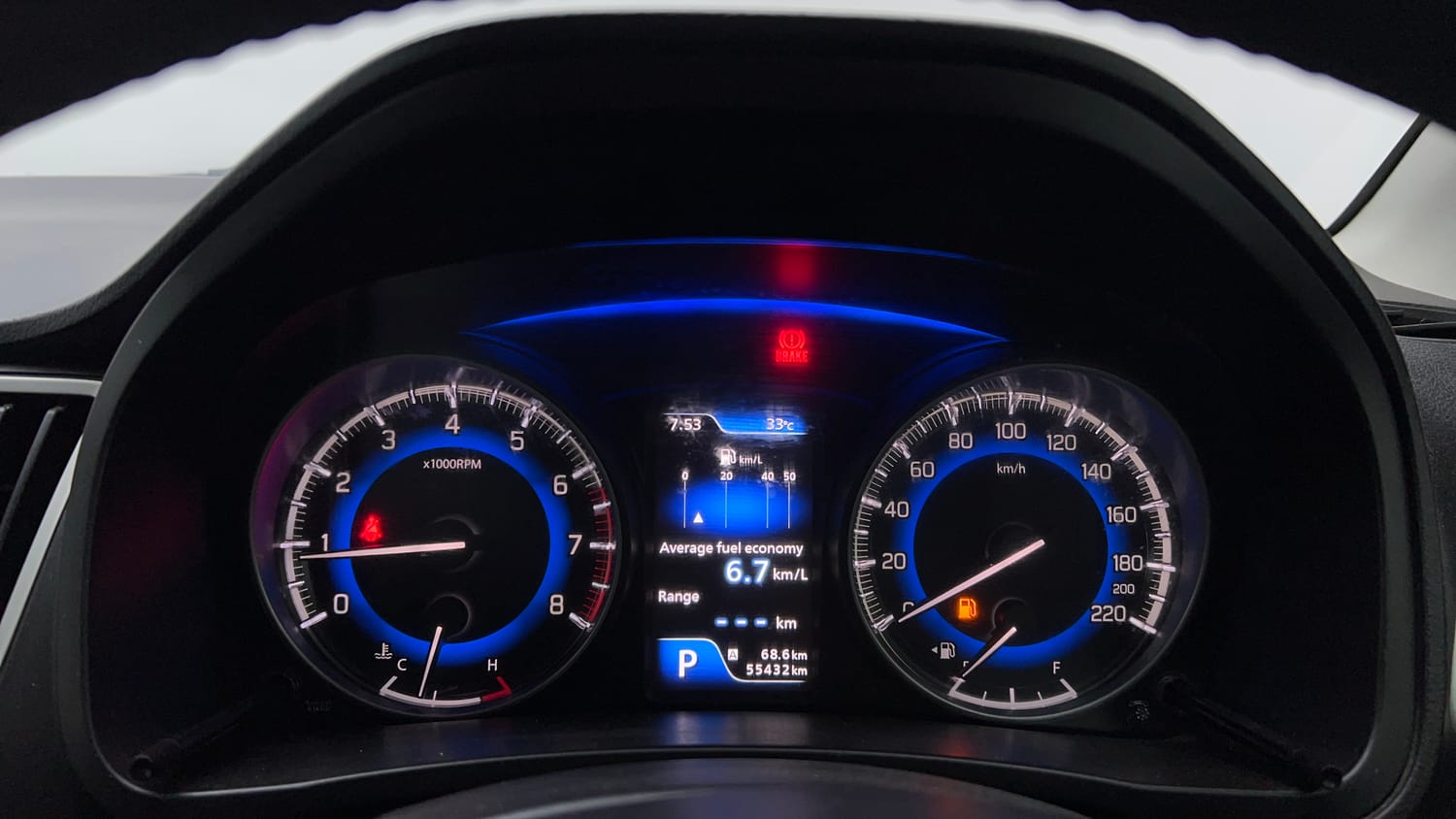 Used 2018 Maruti Suzuki Baleno Zeta 1.2 AT Petrol Automatic interior CLUSTERMETER VIEW