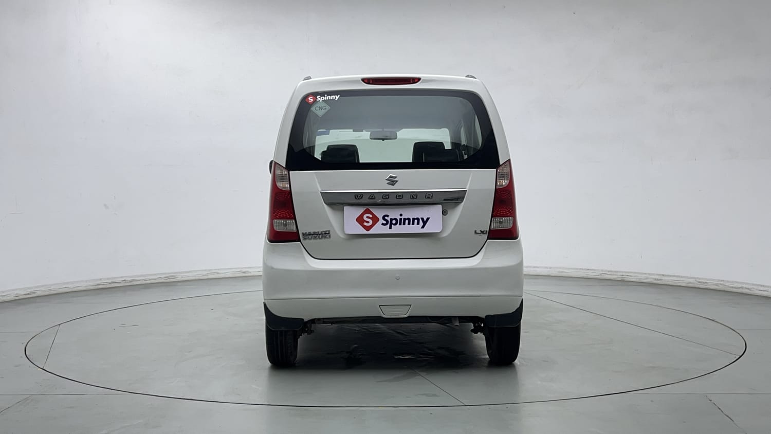 Used 2013 Maruti Suzuki Wagon R 1.0 LXi CNG Cng Manual exterior BACK VIEW