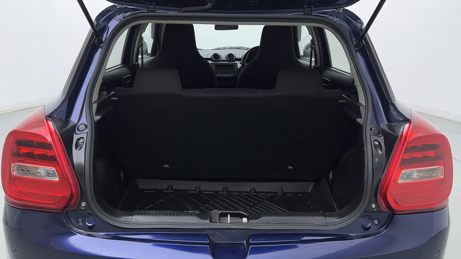 Used 2021 Maruti Suzuki Swift LXi Petrol Manual interior DICKY INSIDE VIEW