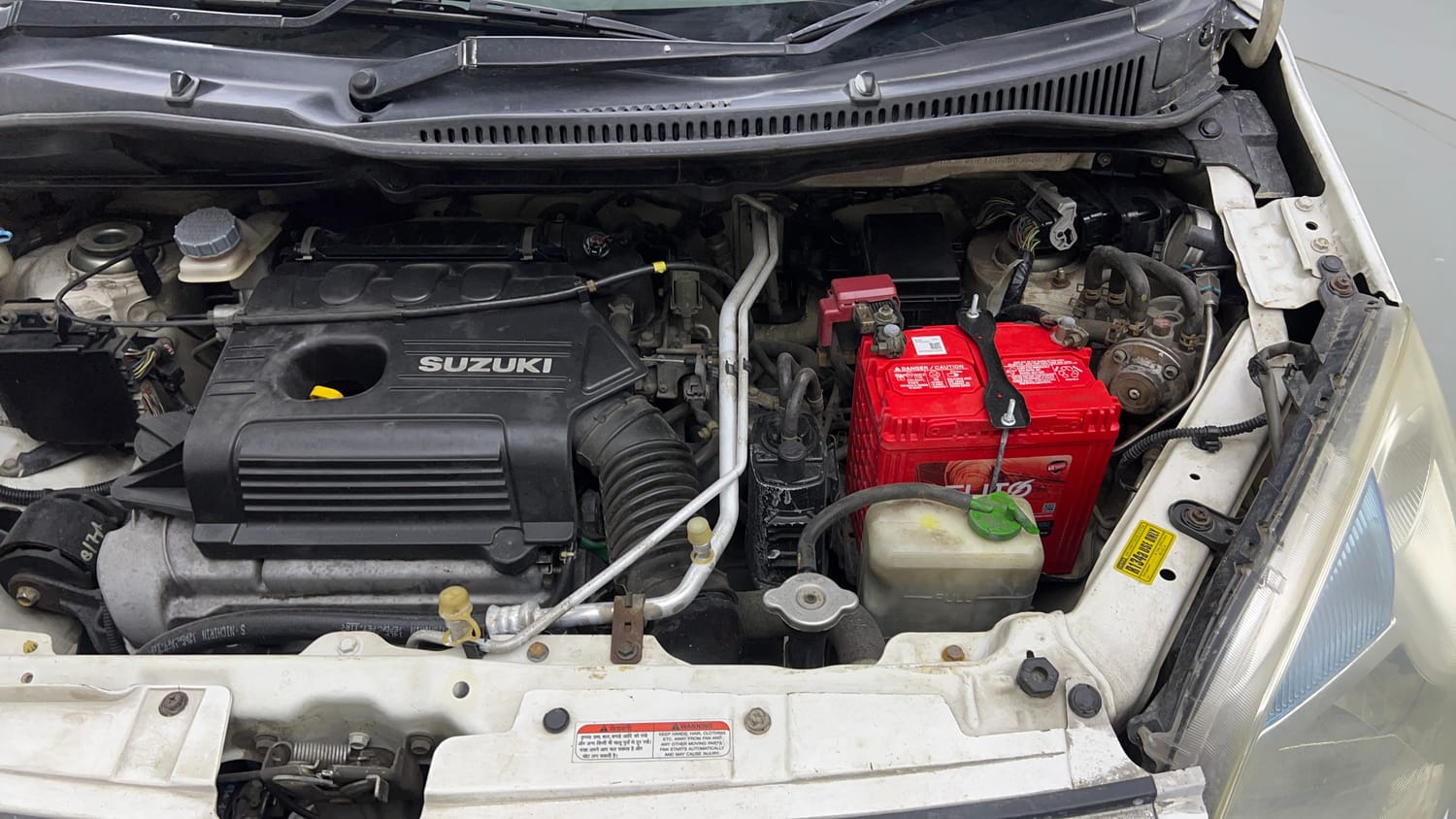 Used 2013 Maruti Suzuki Wagon R 1.0 LXi CNG Cng Manual engine ENGINE LEFT SIDE VIEW