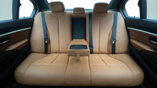 Used 2016 BMW 3 Series 320i Luxury Line Petrol Automatic interior REAR SEAT CONDITION VIEW