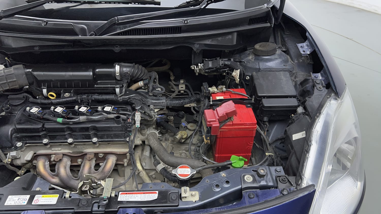 Used 2021 Maruti Suzuki Swift LXi Petrol Manual engine ENGINE LEFT SIDE VIEW