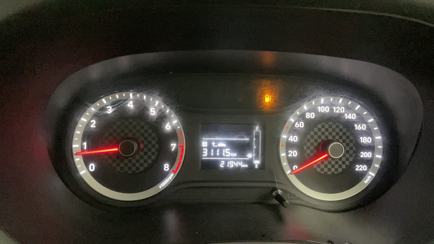 Used 2022 Hyundai Grand i10 Nios Magna 1.2 Kappa VTVT Petrol Manual interior CLUSTERMETER VIEW