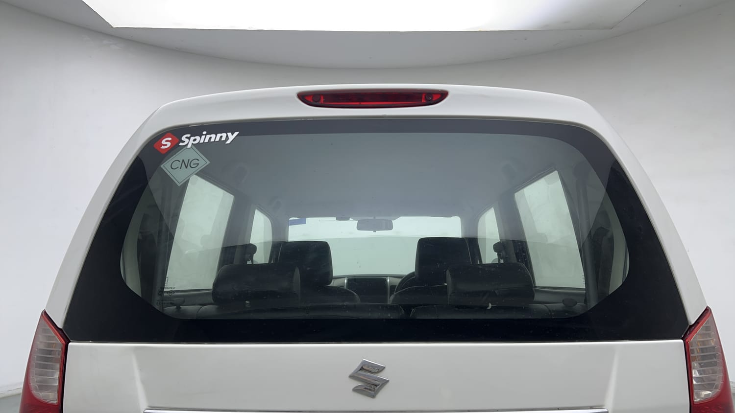 Used 2013 Maruti Suzuki Wagon R 1.0 LXi CNG Cng Manual exterior BACK WINDSHIELD VIEW