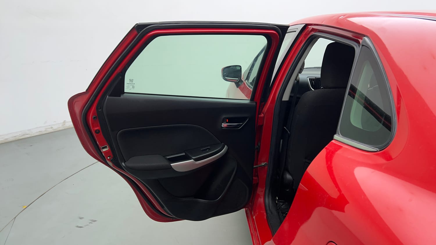 Used 2018 Maruti Suzuki Baleno Zeta 1.2 AT Petrol Automatic interior LEFT REAR DOOR OPEN VIEW