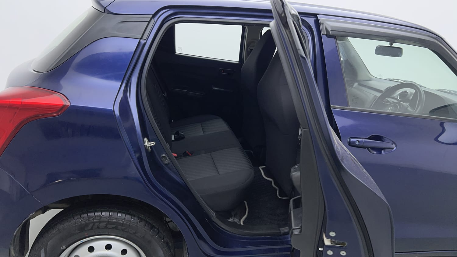 Used 2021 Maruti Suzuki Swift LXi Petrol Manual interior RIGHT SIDE REAR DOOR CABIN VIEW