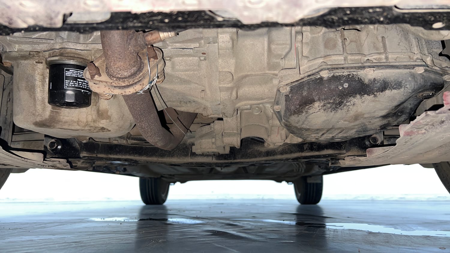 Used 2018 Maruti Suzuki Baleno Zeta 1.2 AT Petrol Automatic extra FRONT LEFT UNDERBODY VIEW