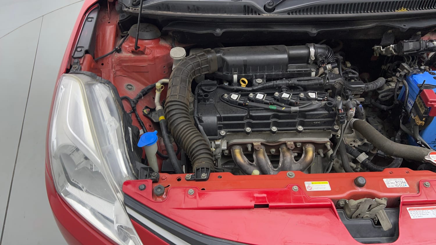 Used 2018 Maruti Suzuki Baleno Zeta 1.2 AT Petrol Automatic engine ENGINE RIGHT SIDE VIEW