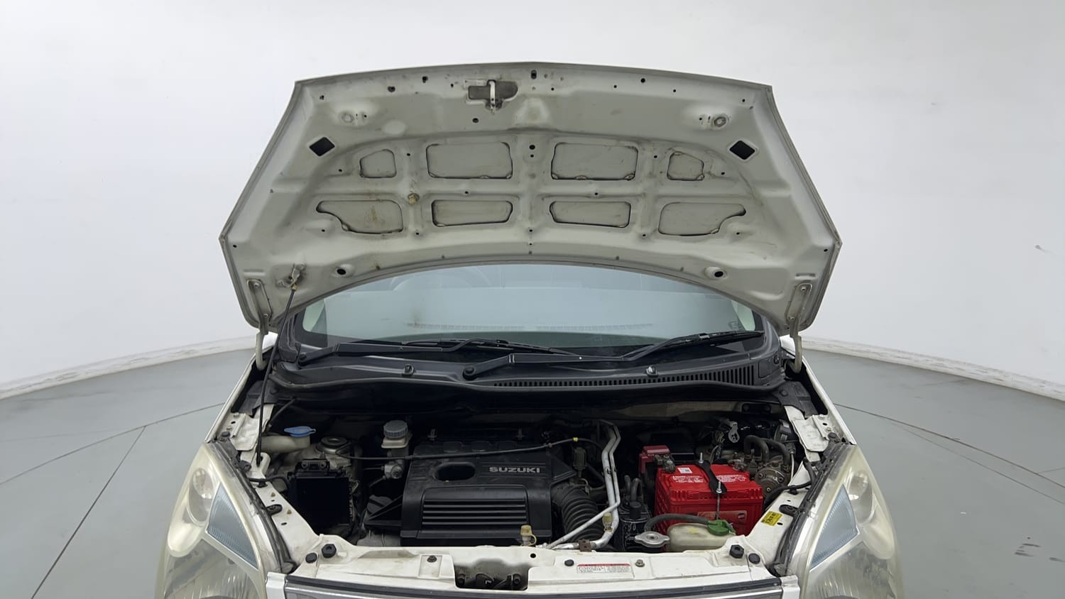 Used 2013 Maruti Suzuki Wagon R 1.0 LXi CNG Cng Manual engine ENGINE & BONNET OPEN FRONT VIEW