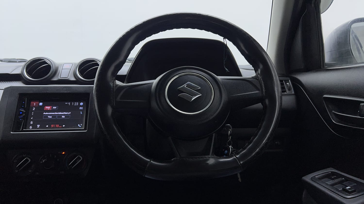 Used 2021 Maruti Suzuki Swift LXi Petrol Manual interior STEERING VIEW