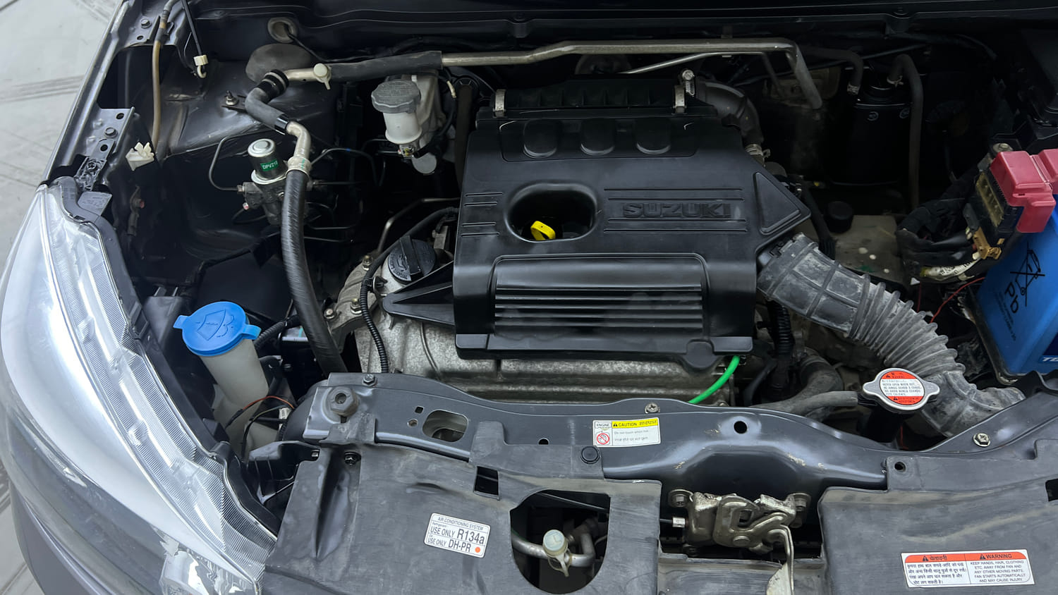 Used 2017 Maruti Suzuki Celerio VXi AMT Petrol Automatic engine ENGINE RIGHT SIDE VIEW