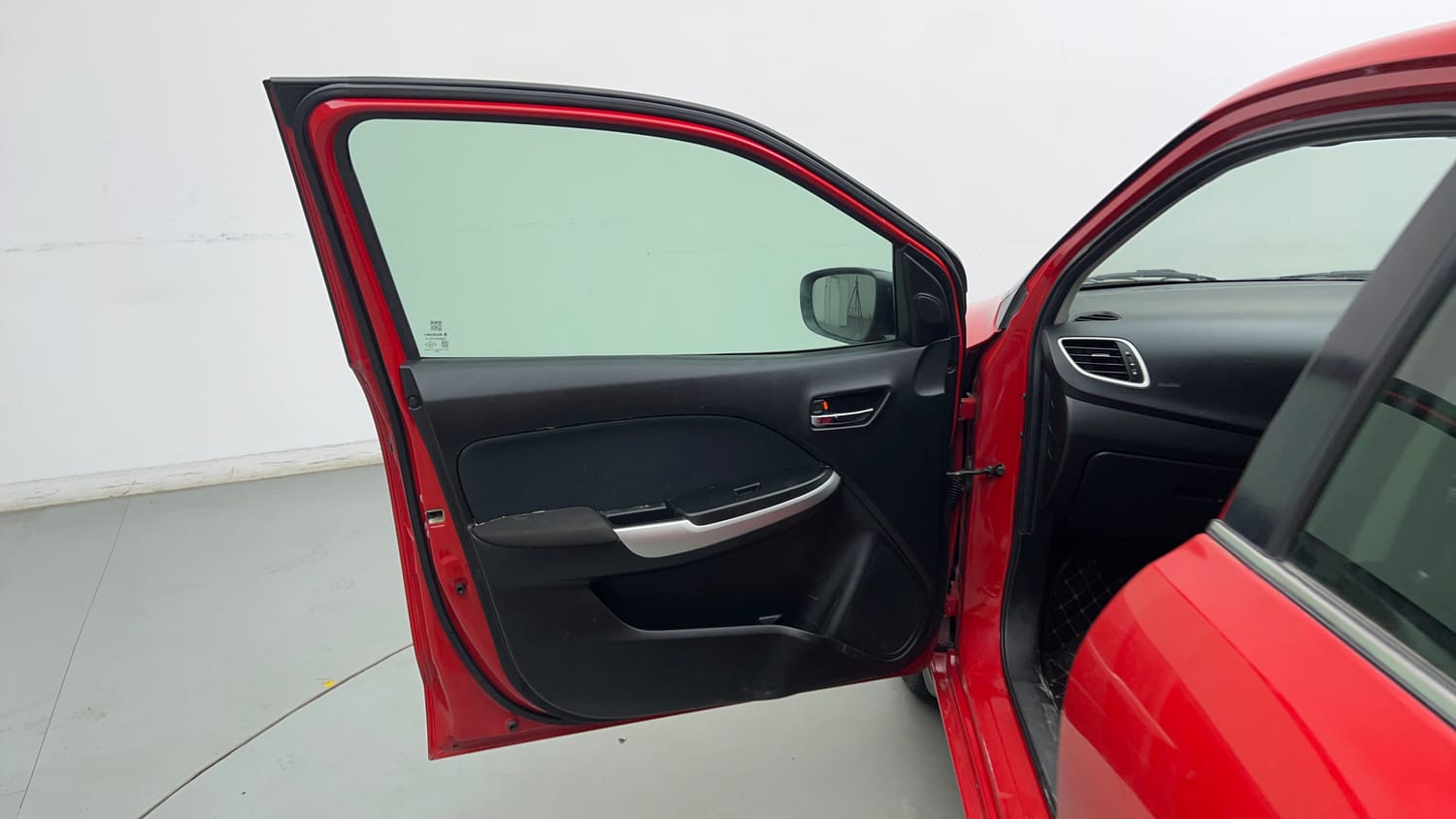 Used 2018 Maruti Suzuki Baleno Zeta 1.2 AT Petrol Automatic interior LEFT FRONT DOOR OPEN VIEW