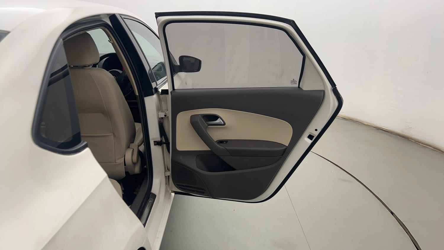 Used 2013 Volkswagen Vento Highline Petrol Petrol Manual interior RIGHT REAR DOOR OPEN VIEW