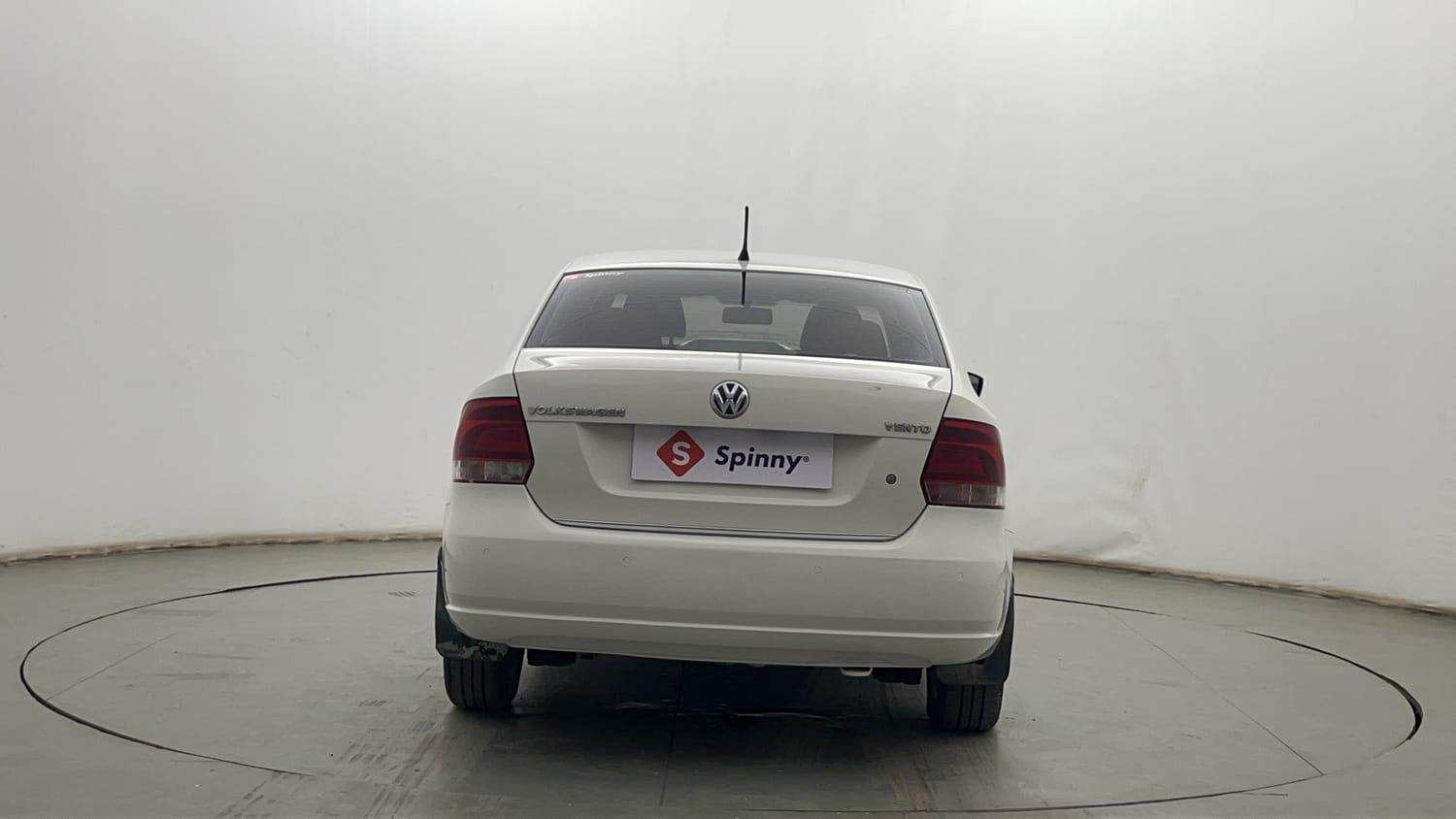 Used 2013 Volkswagen Vento Highline Petrol Petrol Manual exterior BACK VIEW