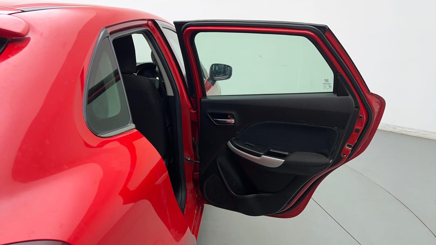 Used 2018 Maruti Suzuki Baleno Zeta 1.2 AT Petrol Automatic interior RIGHT REAR DOOR OPEN VIEW