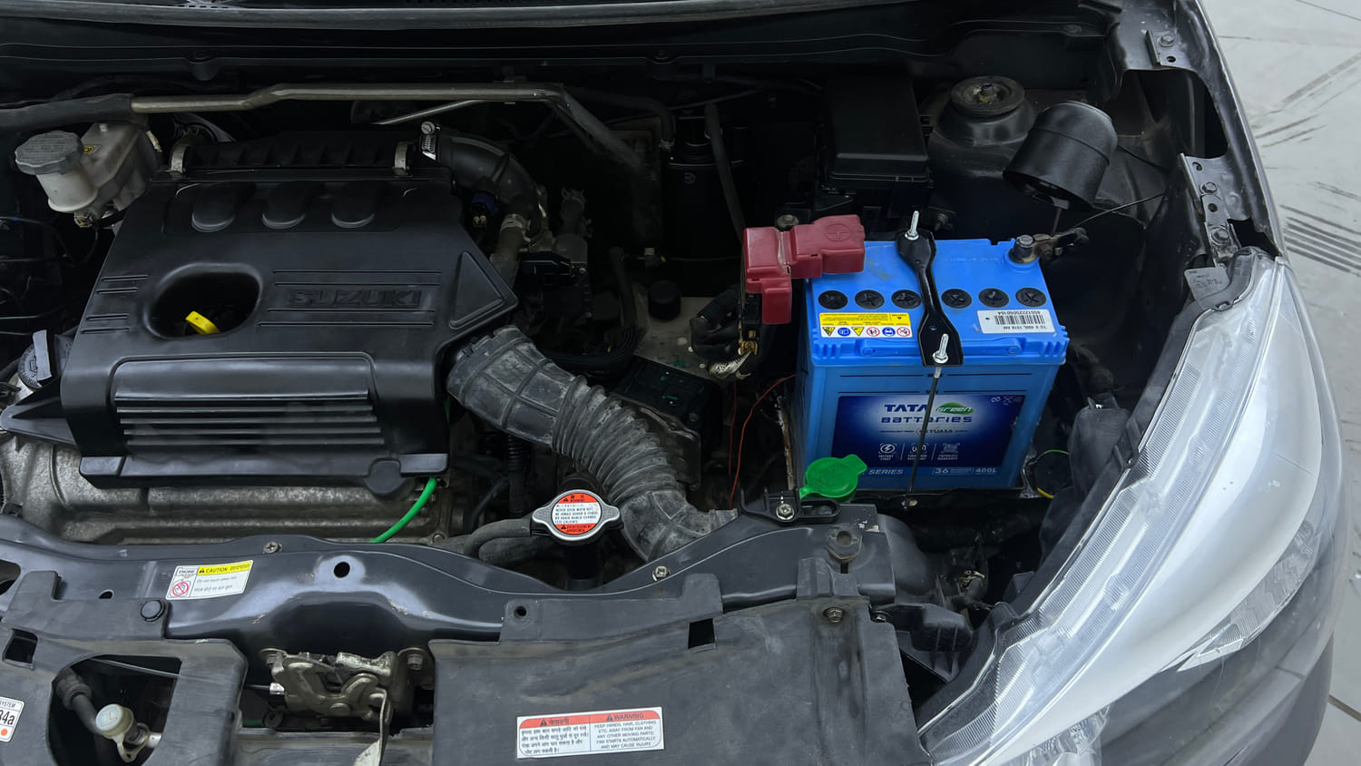 Used 2017 Maruti Suzuki Celerio VXi AMT Petrol Automatic engine ENGINE LEFT SIDE VIEW