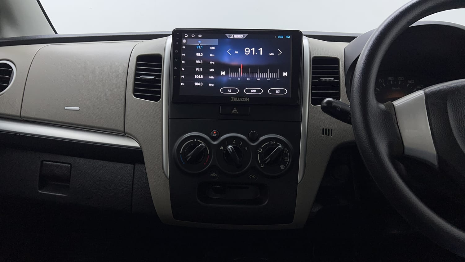 Used 2013 Maruti Suzuki Wagon R 1.0 LXi CNG Cng Manual interior MUSIC SYSTEM & AC CONTROL VIEW