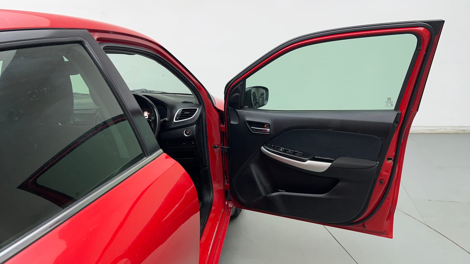 Used 2018 Maruti Suzuki Baleno Zeta 1.2 AT Petrol Automatic interior RIGHT FRONT DOOR OPEN VIEW