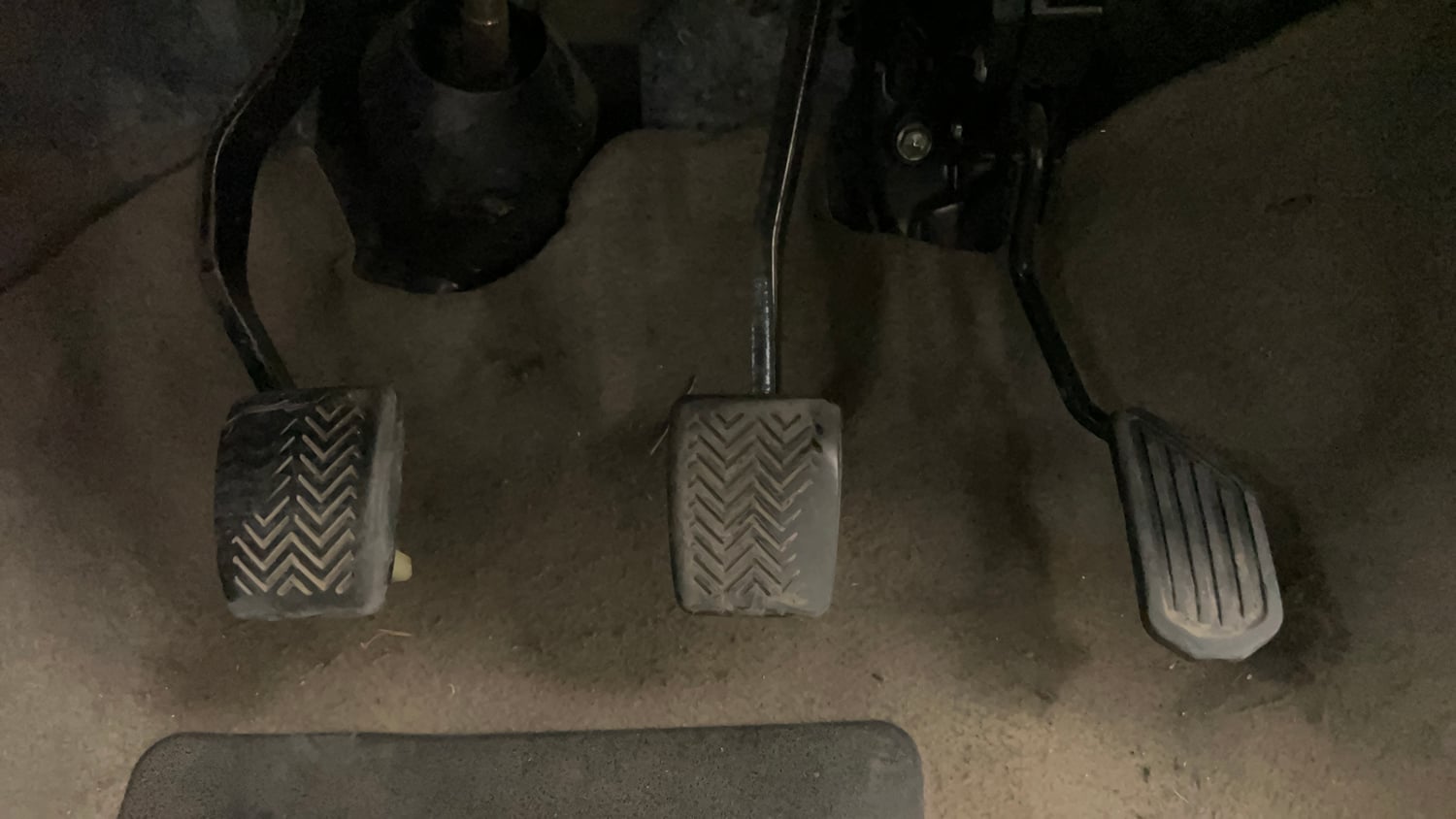 Used 2015 Toyota Etios VX Petrol Manual interior PEDALS VIEW