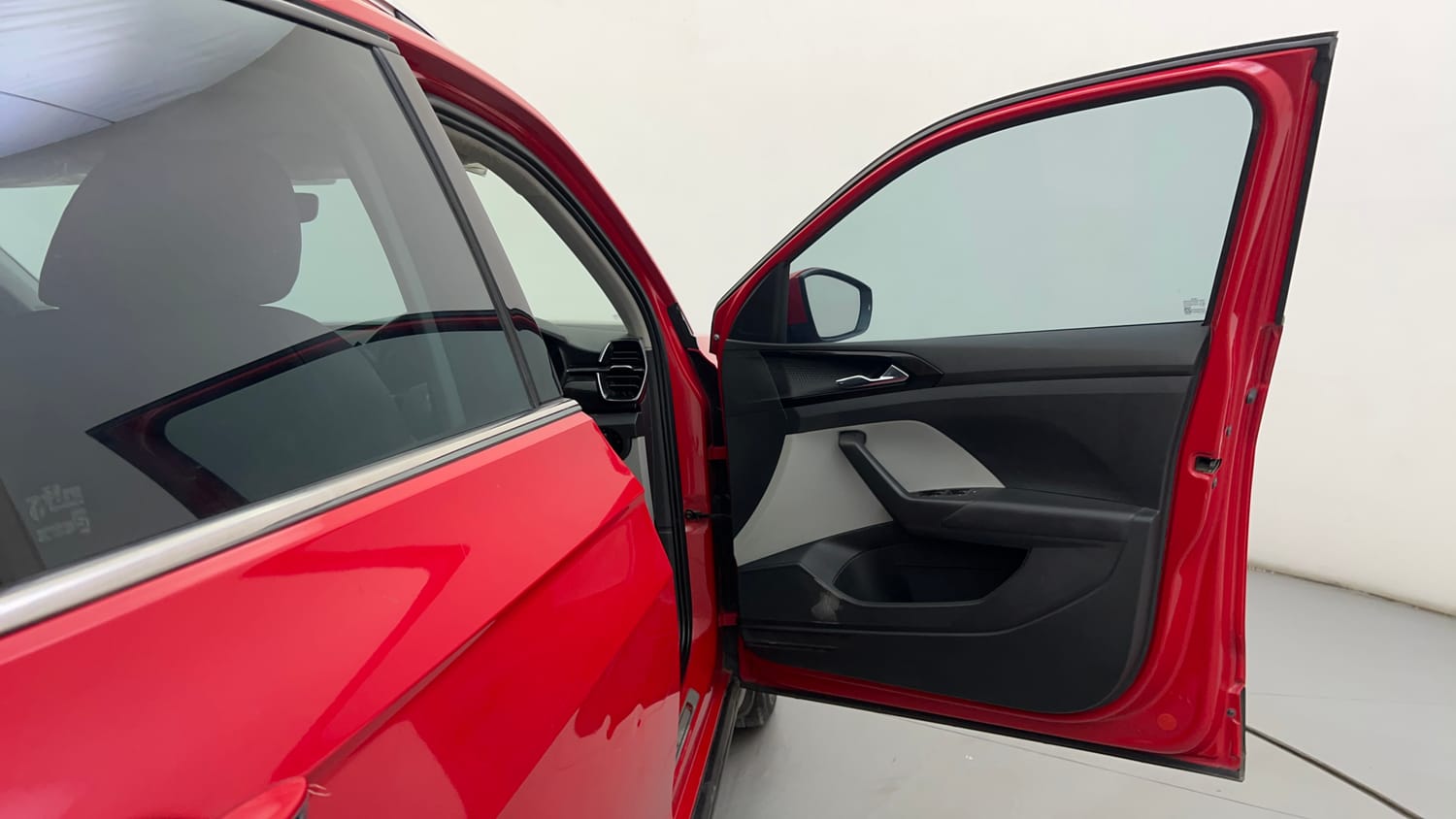 Used 2021 Skoda Kushaq Style 1.0L TSI MT Petrol Manual interior RIGHT FRONT DOOR OPEN VIEW