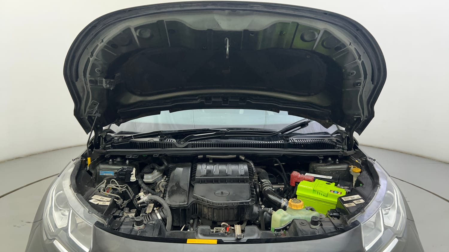 Used 2022 Tata Nexon XZA Plus Diesel Diesel Automatic engine ENGINE & BONNET OPEN FRONT VIEW