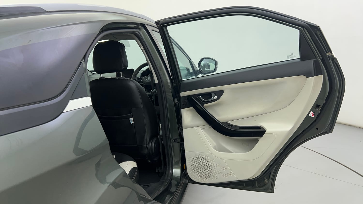 Used 2022 Tata Nexon XZA Plus Diesel Diesel Automatic interior RIGHT REAR DOOR OPEN VIEW