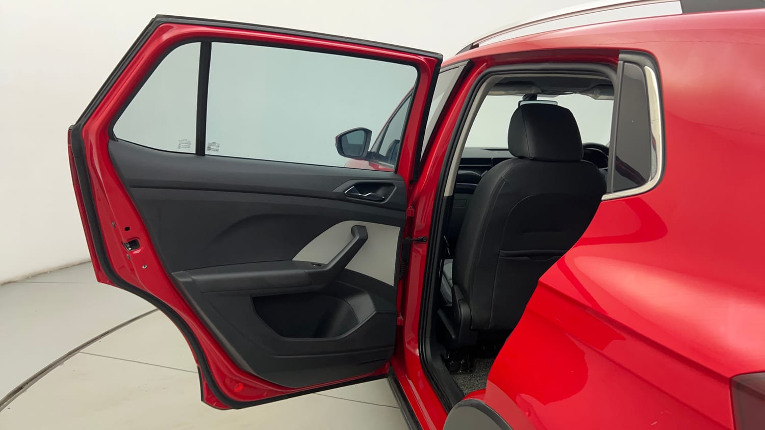 Used 2021 Skoda Kushaq Style 1.0L TSI MT Petrol Manual interior LEFT REAR DOOR OPEN VIEW