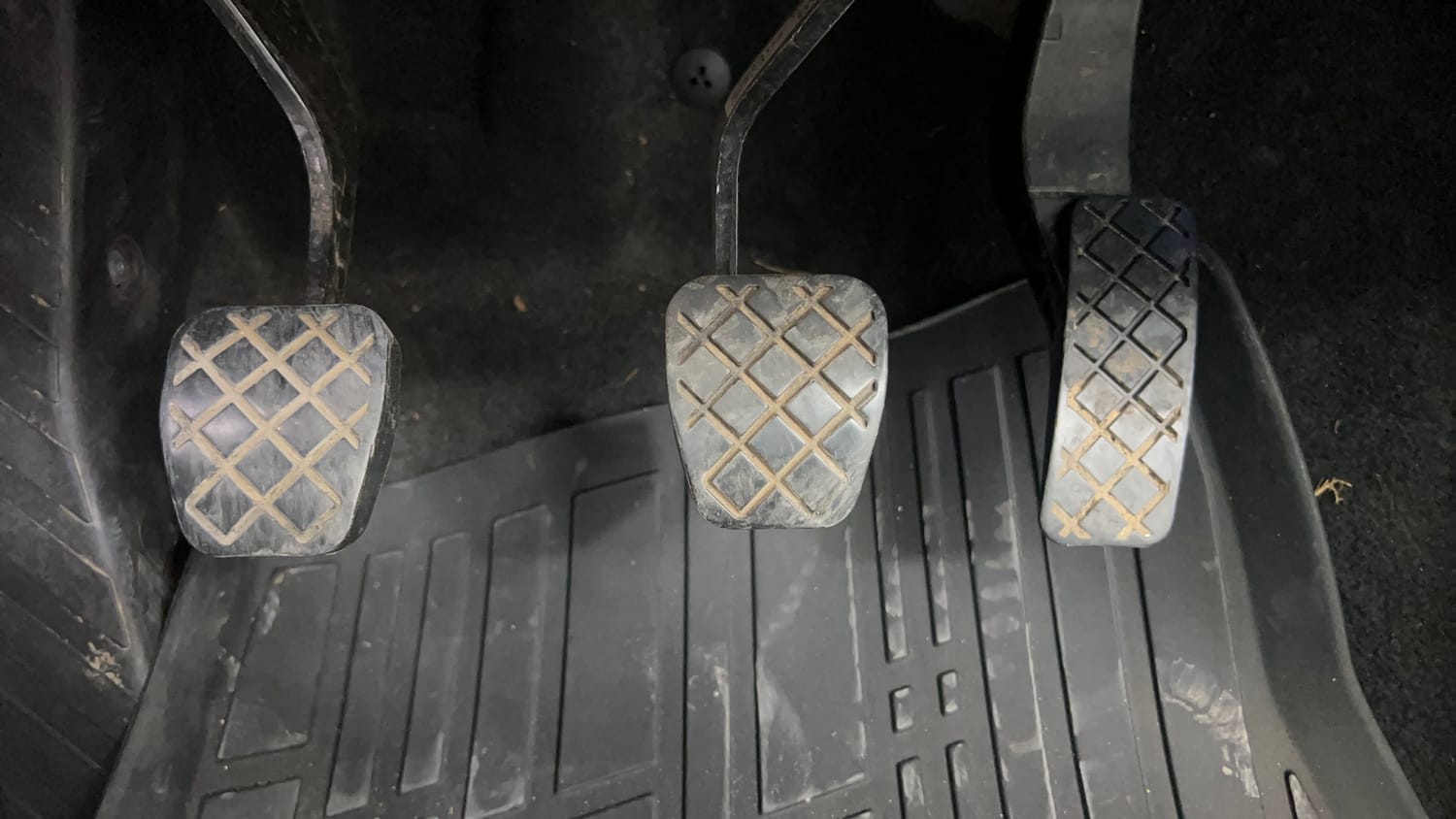 Used 2025 Skoda Slavia Style 1.0L TSI MT Petrol Manual interior PEDALS VIEW