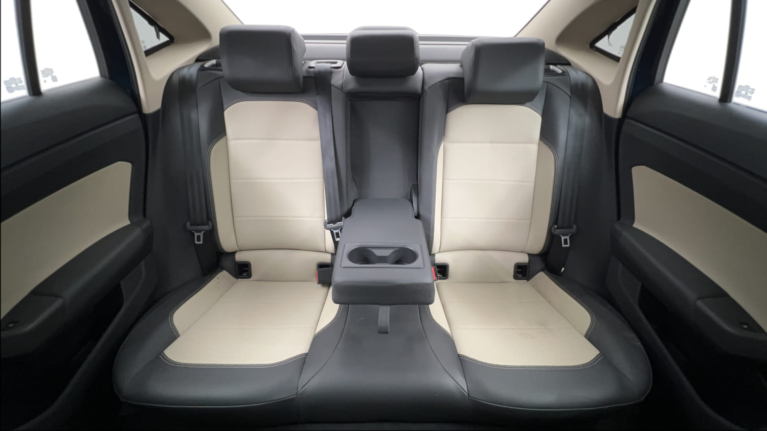 Used 2025 Skoda Slavia Style 1.0L TSI MT Petrol Manual interior REAR SEAT CONDITION VIEW