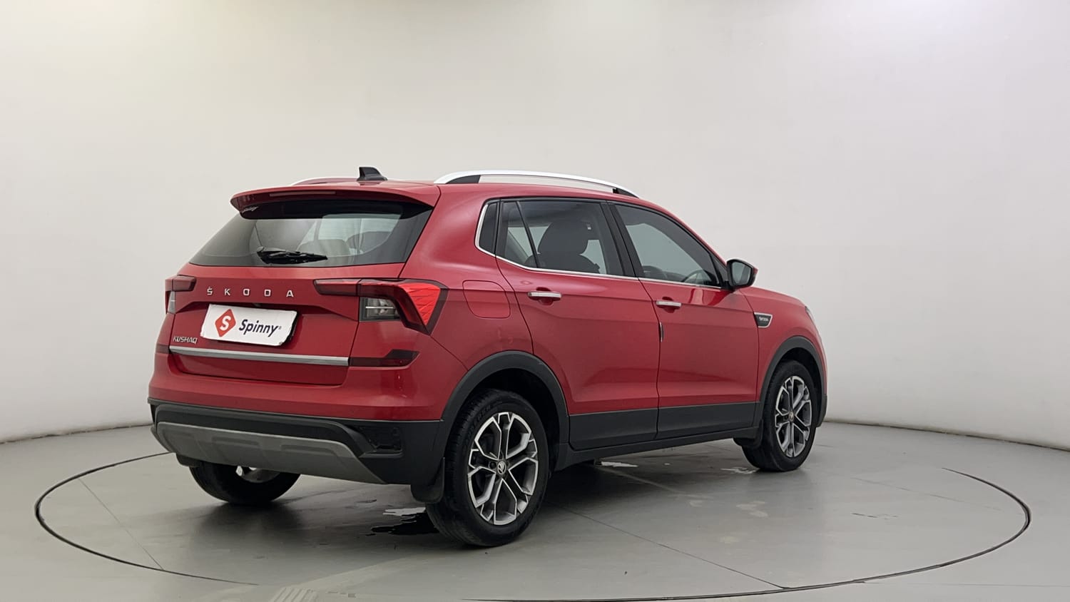 Used 2021 Skoda Kushaq Style 1.0L TSI MT Petrol Manual exterior RIGHT REAR CORNER VIEW