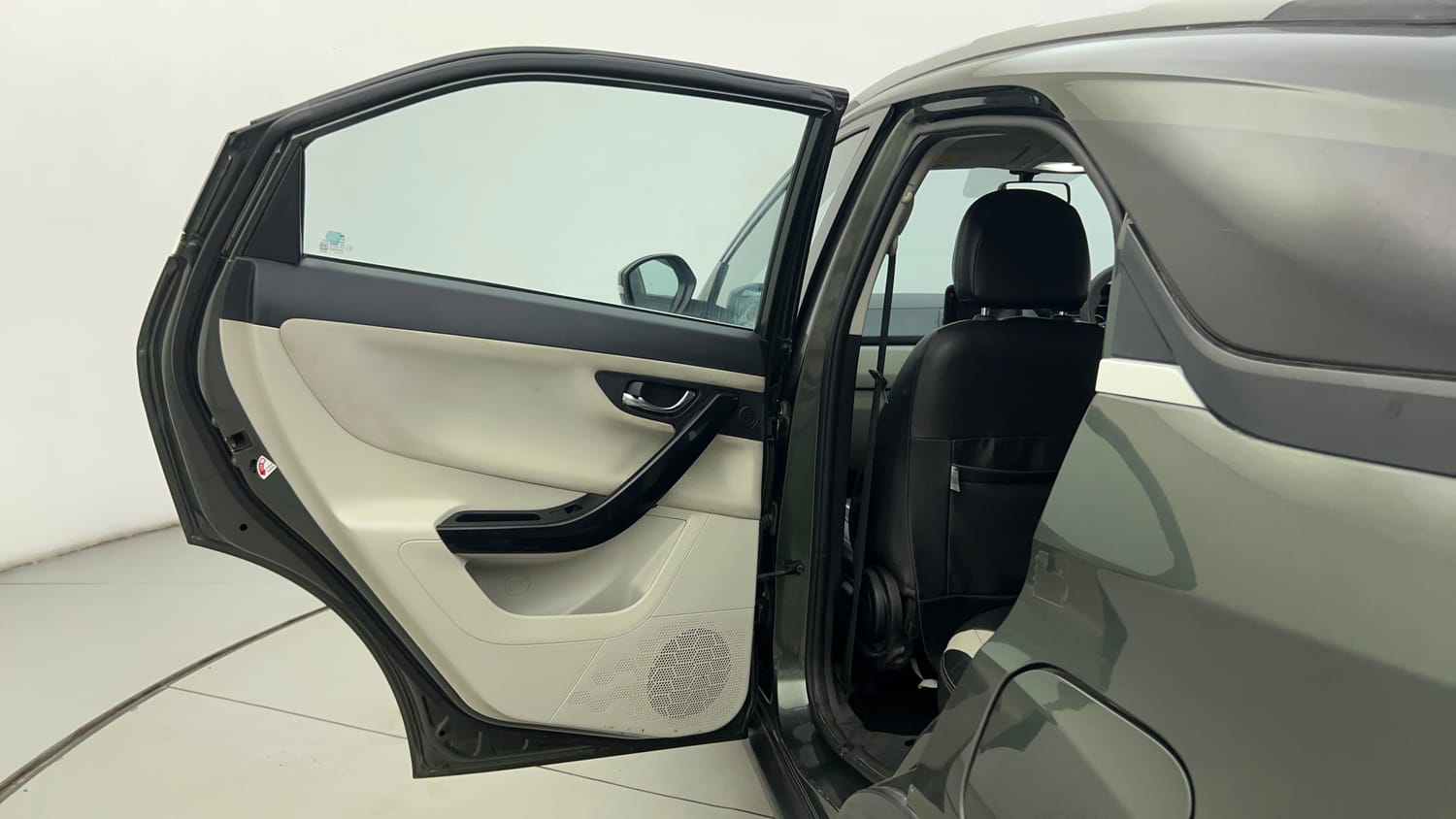 Used 2022 Tata Nexon XZA Plus Diesel Diesel Automatic interior LEFT REAR DOOR OPEN VIEW