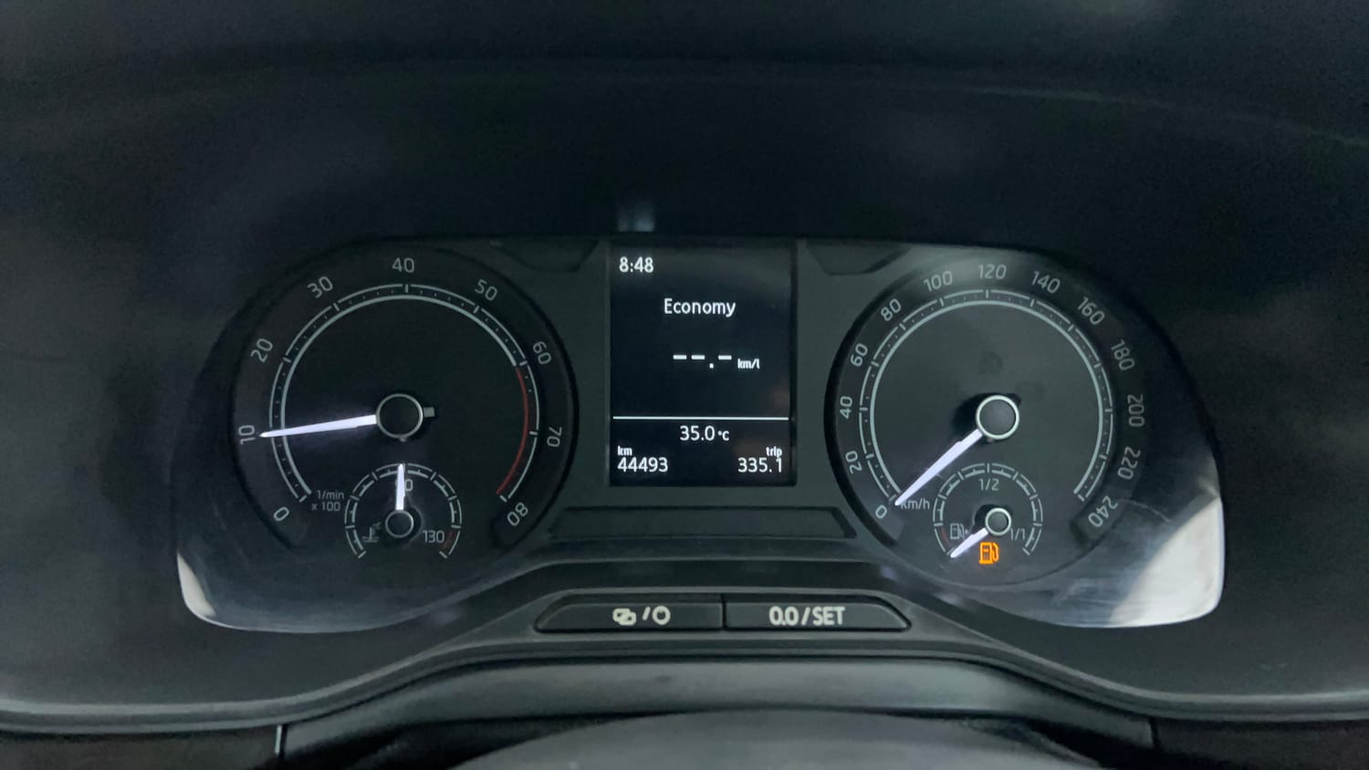 Used 2021 Skoda Kushaq Style 1.0L TSI MT Petrol Manual interior CLUSTERMETER VIEW