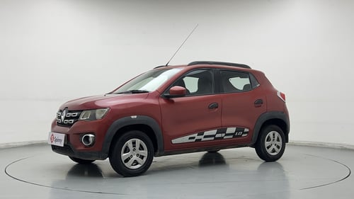 Used 2017 Renault Kwid 1.0 RXT Petrol Manual exterior LEFT FRONT CORNER VIEW