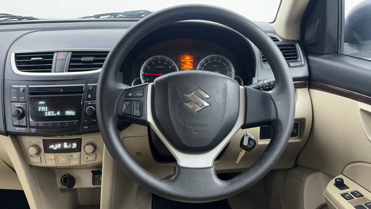 Used 2012 Maruti Suzuki Swift Dzire ZXI Petrol Manual interior STEERING VIEW